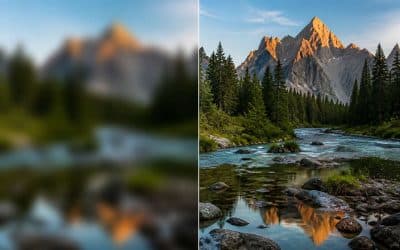 Photo floue vs photo nette : comment faire la différence ?