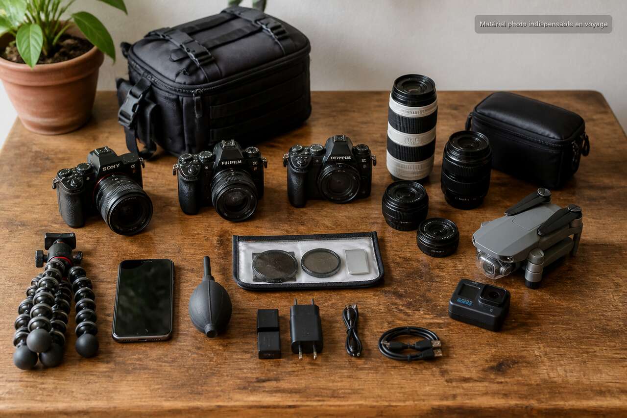 Quel appareil photo prendre en voyage selon son profil