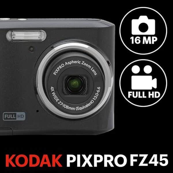 Découvrez notre test complet du Kodak Pixpro FZ45, un appareil photo compact 16 MP performant. Caractéristiques, qualité d'image et verdict : tout ce qu'il faut savoir.