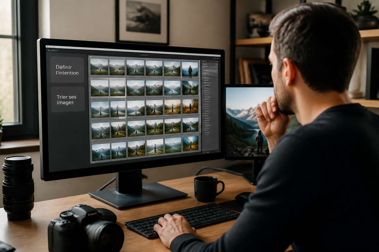 Définir l’intention et trier ses images Définir l’intention et trier ses images