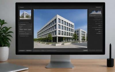 Correction de perspective automatique avec repères dans Lightroom CC