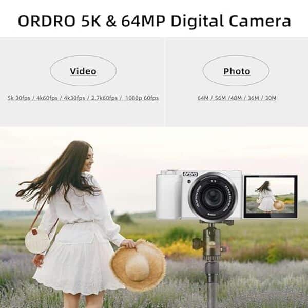 Découvrez notre test complet de l'Ordro G730 : performances 5K, zoom optique 12x et fonctionnalités avancées pour les vidéastes professionnels et amateurs exigeants.