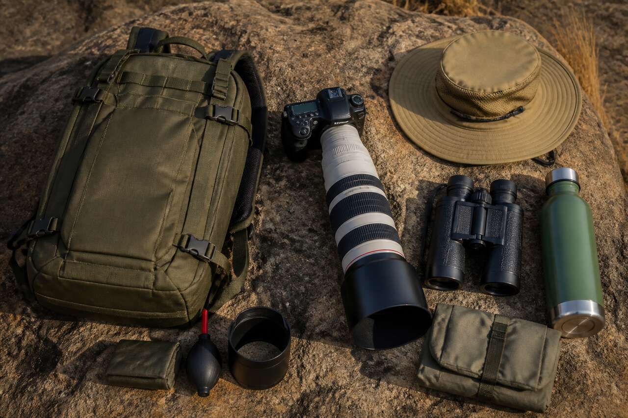 Quel matériel emporter pour un safari photo