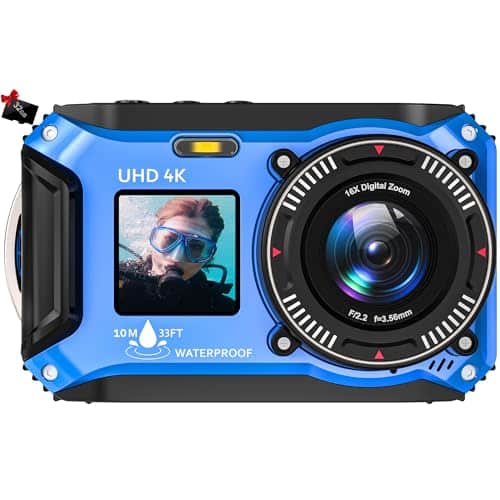Test de l&rsquo;appareil photo sous-marin Yixinxin 4K 64 MP