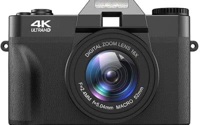 Test : appareil photo numérique Korons 4K pour débutants