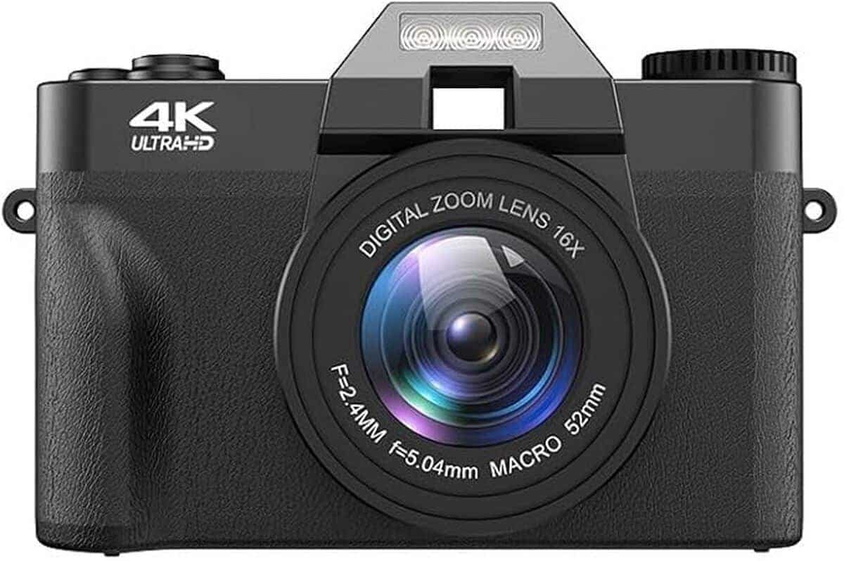Test : appareil photo numérique Korons 4K pour débutants