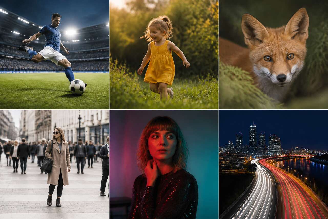 Cas pratiques : sport, enfant, animalier, street, flash et pose longue