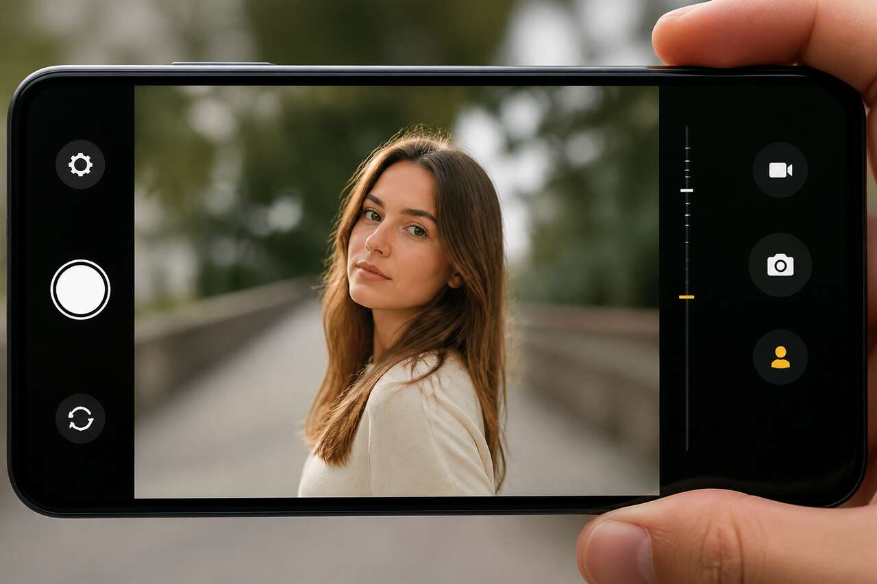 Et sur smartphone: ouverture fixe, mode portrait et alternatives de réglage Et sur smartphone: ouverture fixe, mode portrait et alternatives de réglage