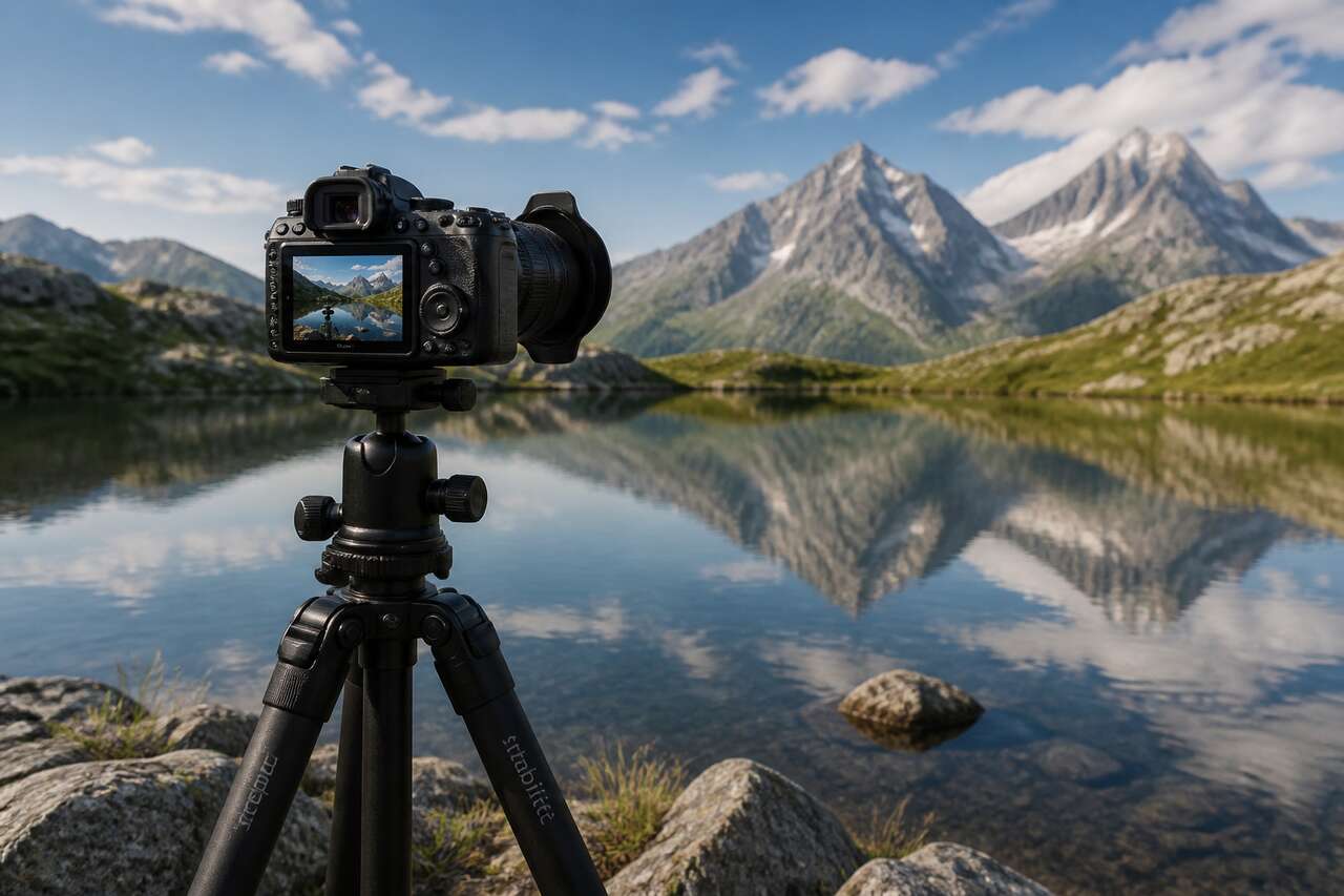 Le rôle d’un trépied: stabiliser l’appareil pour contrôler l’image Le rôle d’un trépied: stabiliser l’appareil pour contrôler l’image