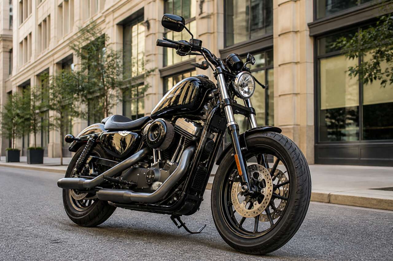 Angles et perspectives qui flattent une harley sans la d&eacute;former