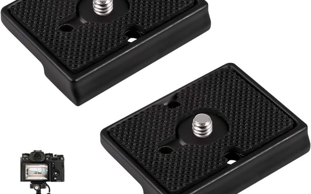 Test : plaque de dégagement rapide Manfrotto 200PL en aluminium antidérapante