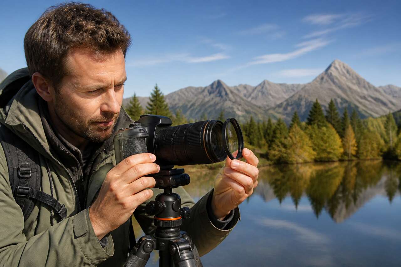 Le filtre polarisant : le plus utile pour g&eacute;rer reflets et contraste