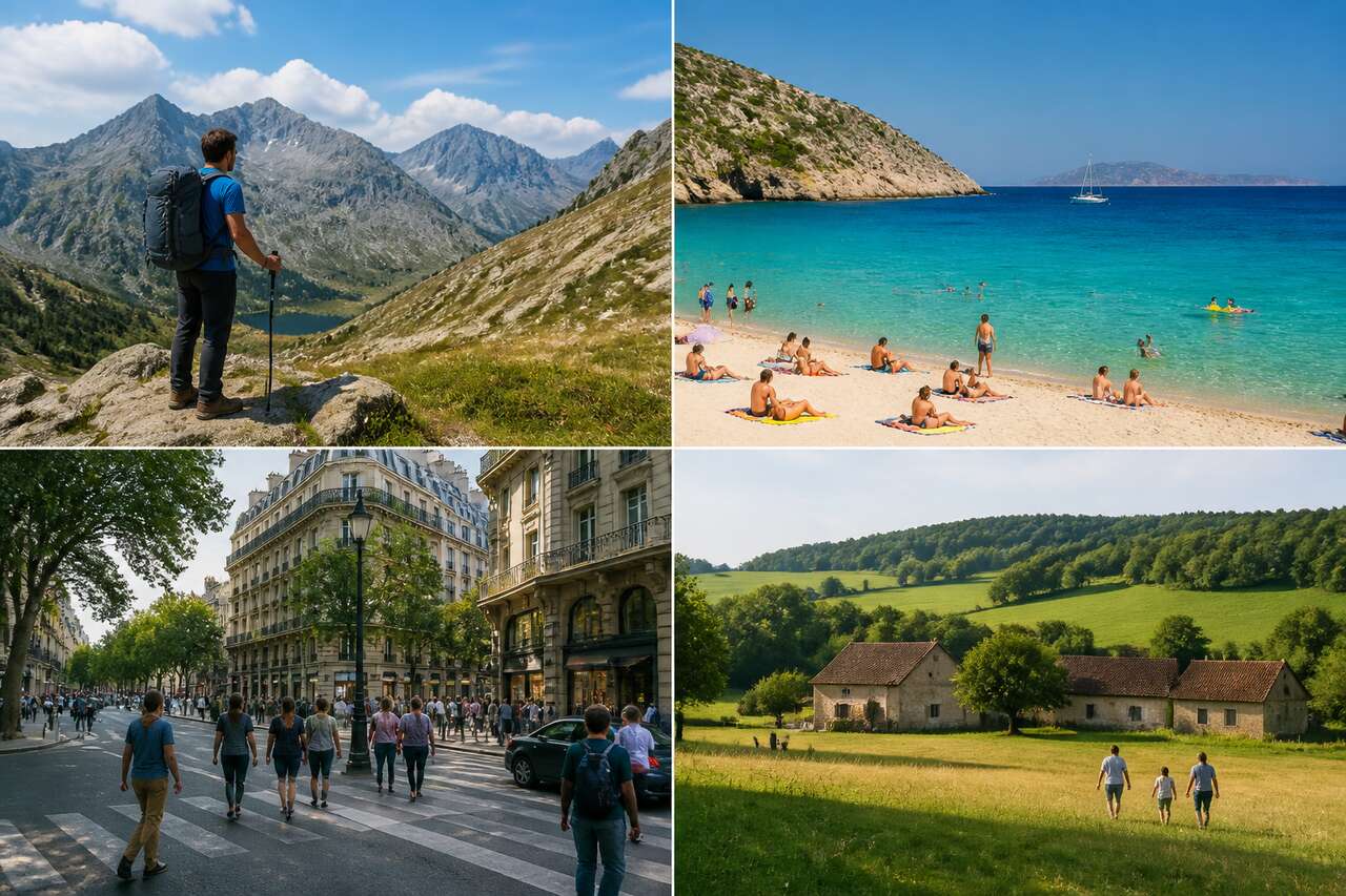 Scénarios pratiques: montagne, mer, ville et campagne Scénarios pratiques: montagne, mer, ville et campagne