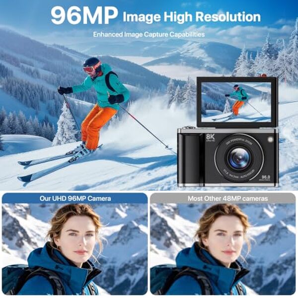 Découvrez notre test détaillé de cet appareil photo numérique 8K 96MP avec zoom 20X et écran rabattable. Performances, qualité d'image et caractéristiques principales analysées.