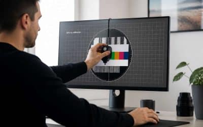 Réglage et calibration de son écran avec une mire