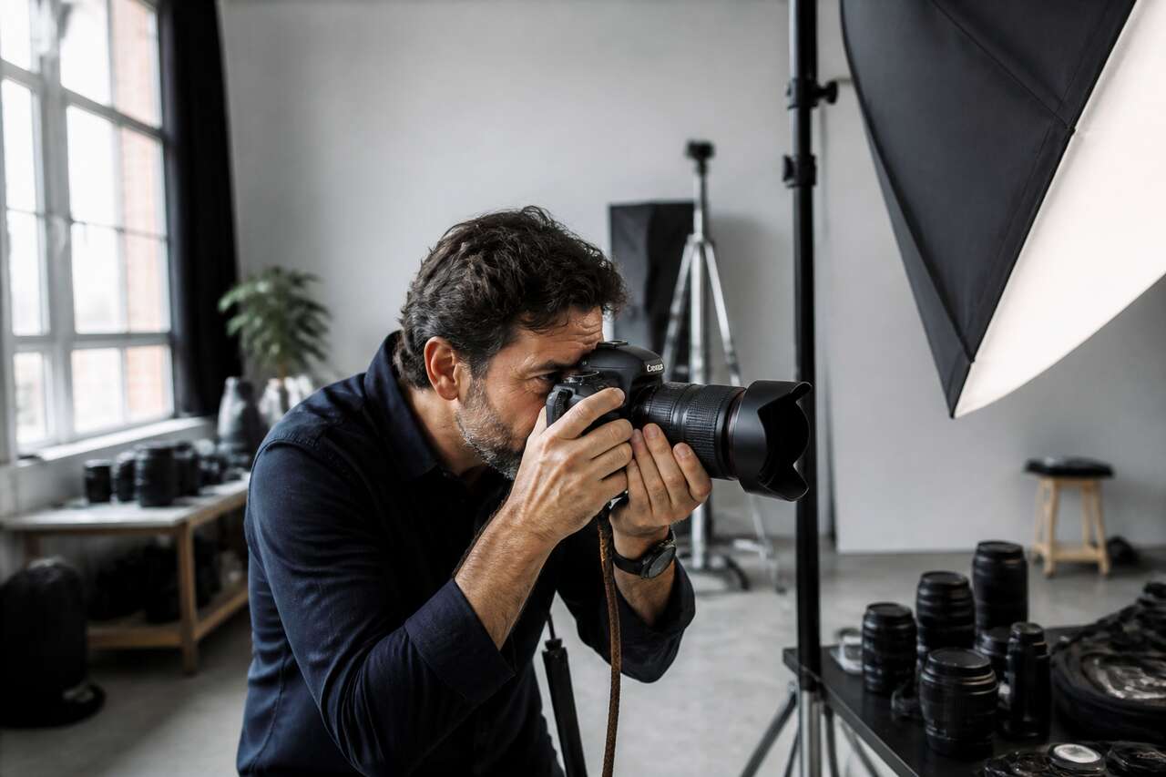 Comp&eacute;tences cl&eacute;s pour devenir photographe: technique, style et business