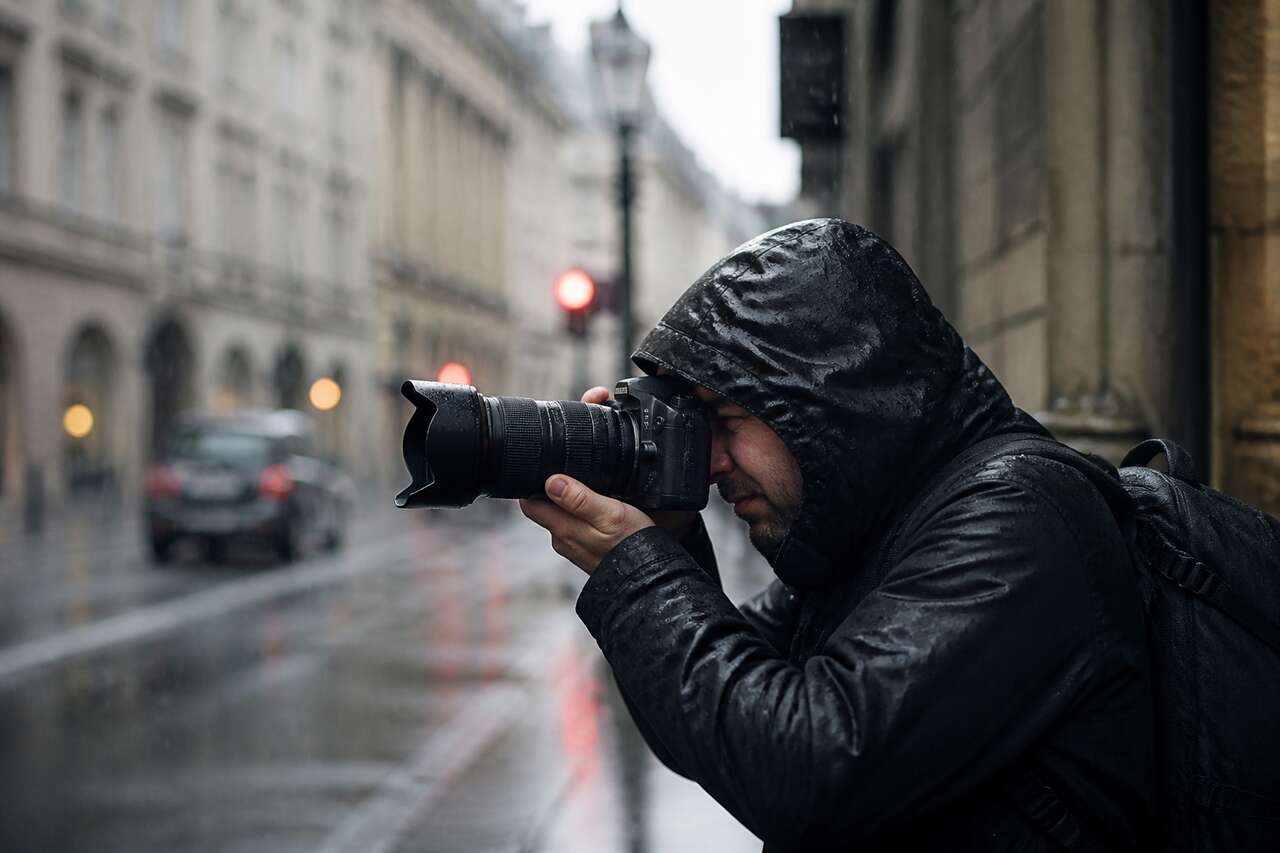 Photographier par temps de pluie : conseils et astuces