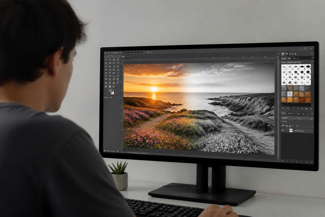 Convertir une photo en noir et blanc avec GIMP