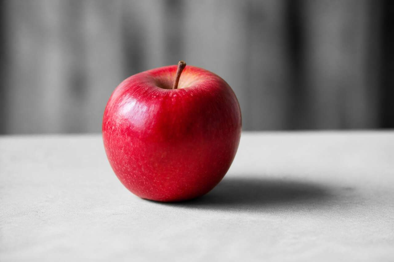 Effet s&eacute;lectif: noir et blanc avec une couleur conserv&eacute;e