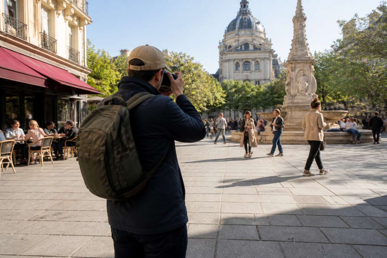 Photographier dans un lieu public : personnes, b&acirc;timents et biens