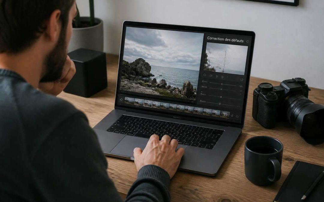 L'outil correction des défauts de Lightroom