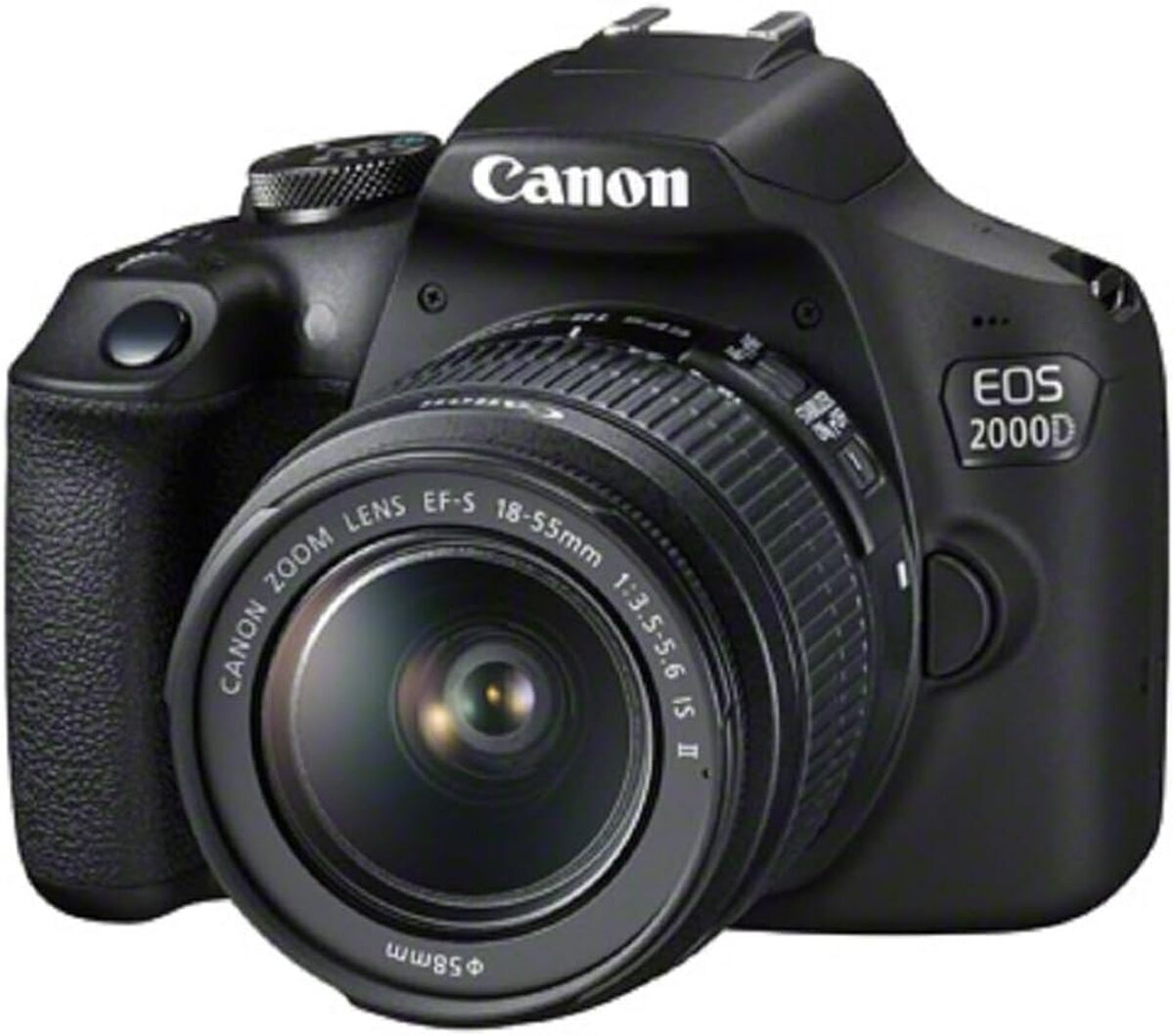 Test : appareil photo Canon EOS 2000d avec objectif EF-S et double batterie